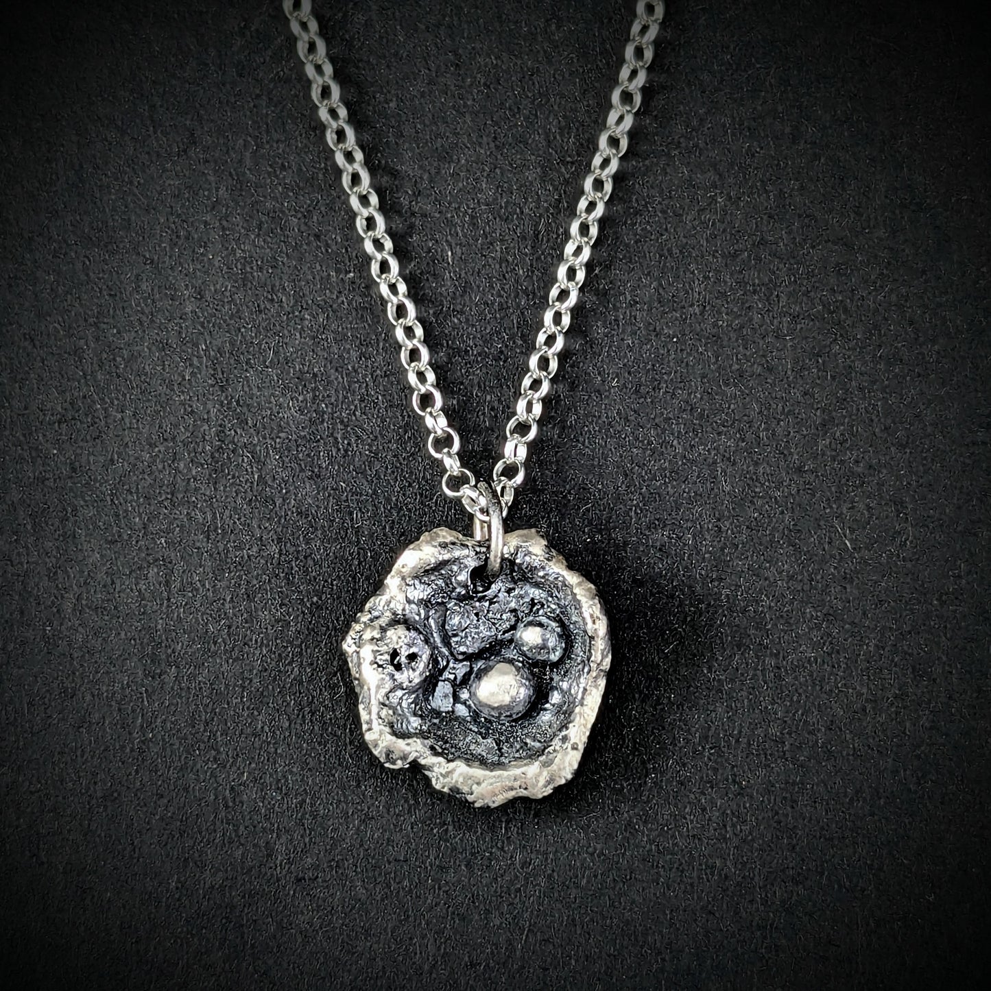 Moon Crater Pendant #6