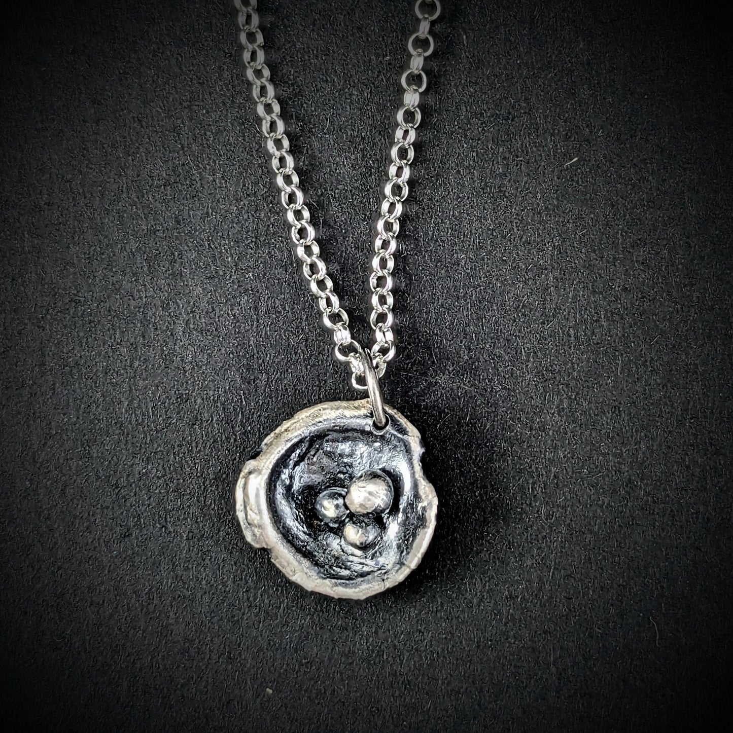 Moon Crater Pendant #3