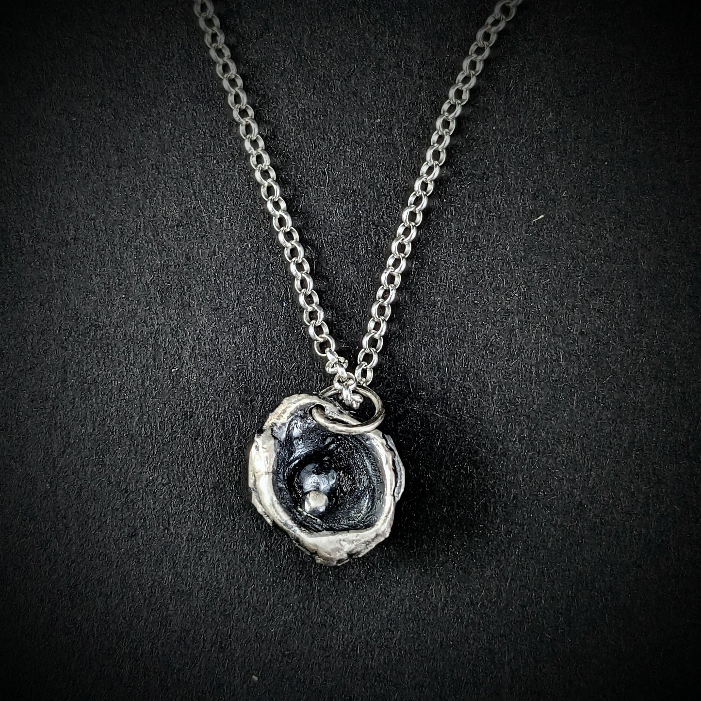 Moon Crater Pendant #2