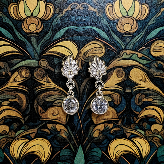 Art Deco Sparkle Earrings - Style 1