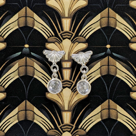 Art Deco Sparkle Earrings - Style 3