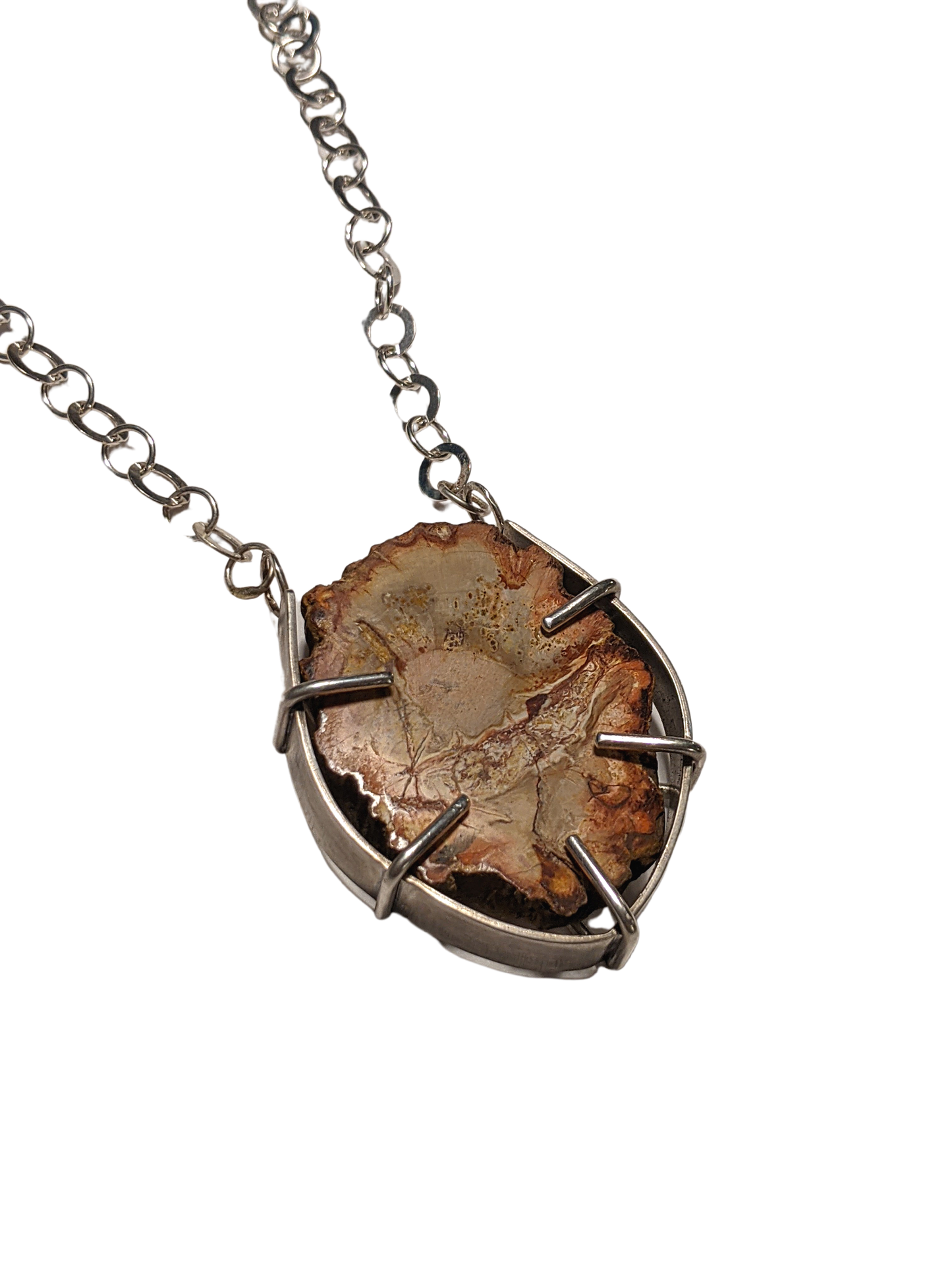 Petrified Wood Necklace #1